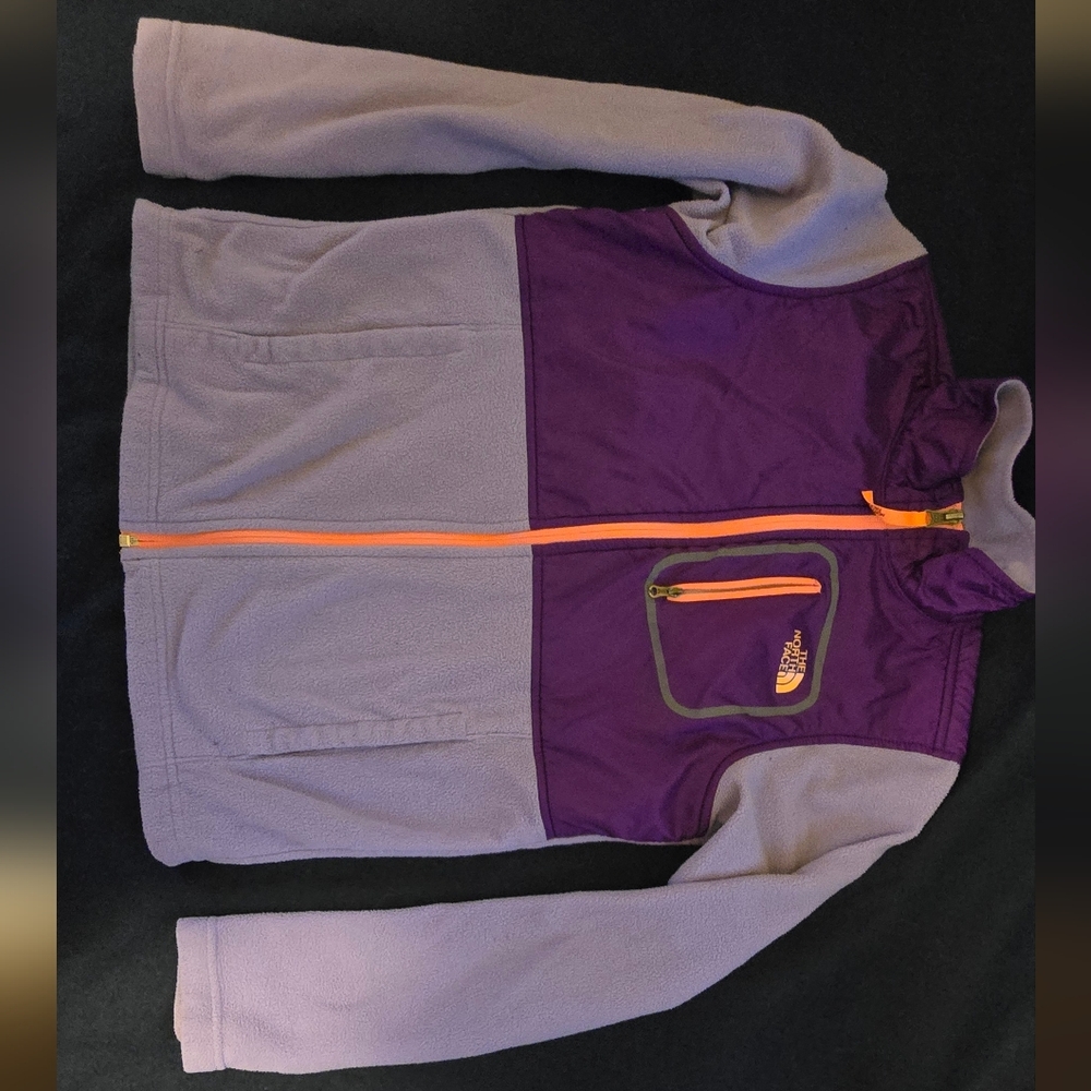 The North Face Kids Jacket - Purple and Gray